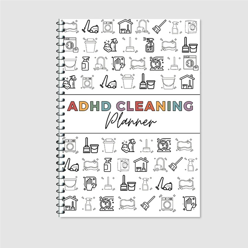 -A90P Household Cleaning Schedule Annual Cleaning Check List Planner,Housekeeping Check List Planner&Organizer