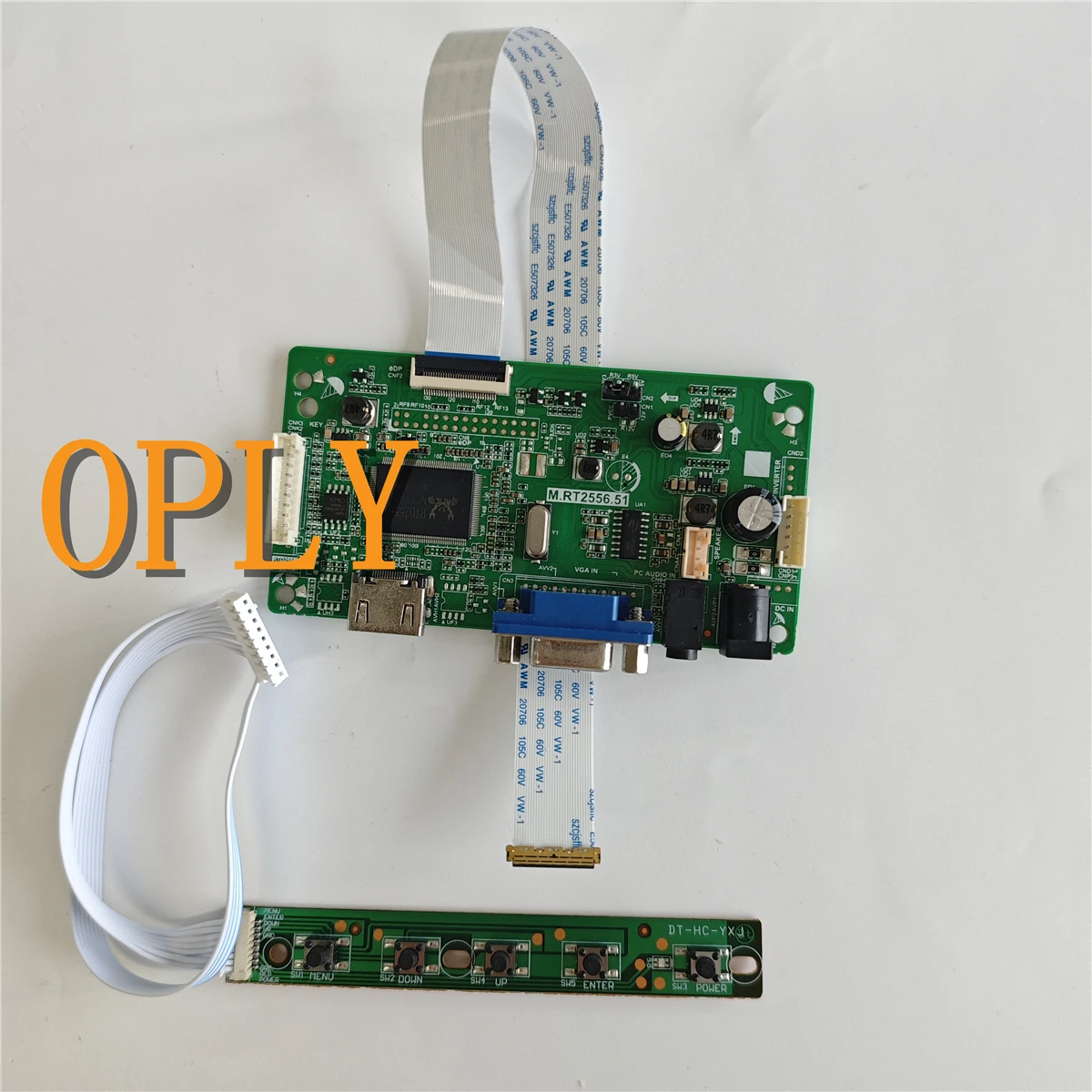 

Плата контроллера EDP HDMI-совместимая VGA для LQ133M1JW03 LQ133M1JW01 LQ133M1JW02 13,3 дюйма 1920 × 1080 30-контактный светодиодный экран Комплект аудио DIY