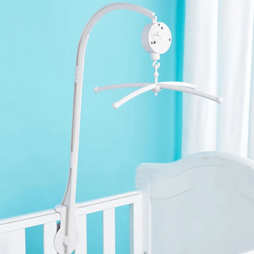 1 Set Baby Musical Crib Mobile Bracket Premium Plastic Bed Bell Holder Hanging Support Crib Accessories For Newborns Infant