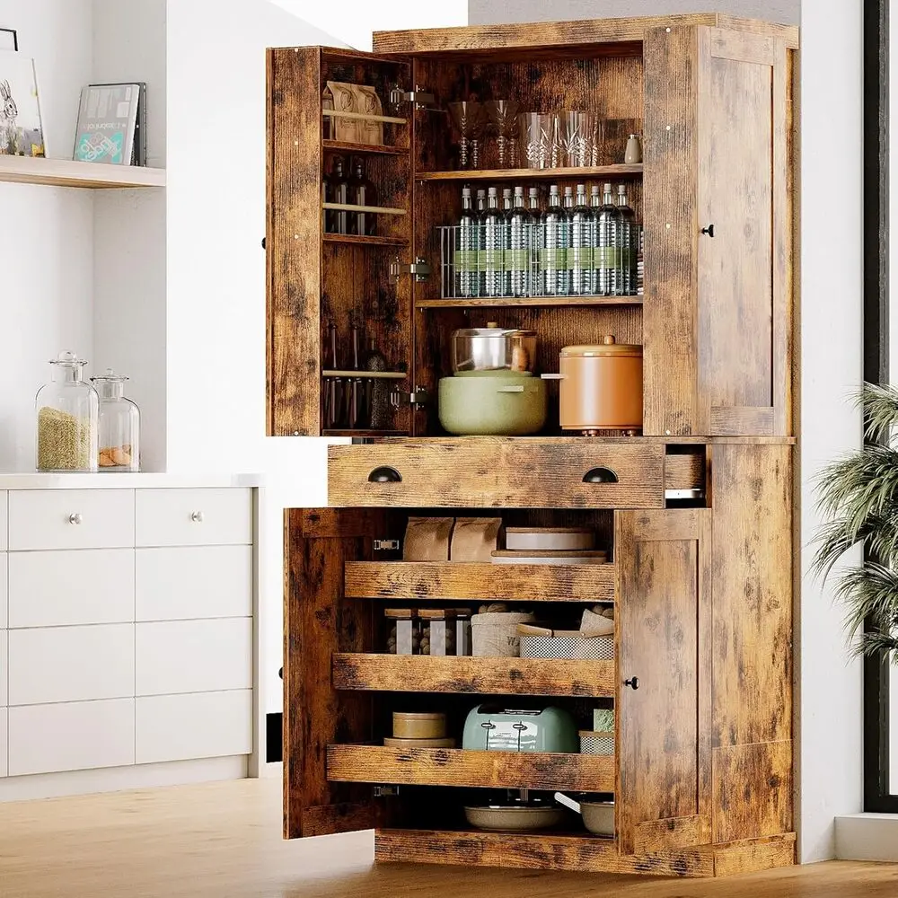 IRONCK Kitchen Pantry Cabinet 72