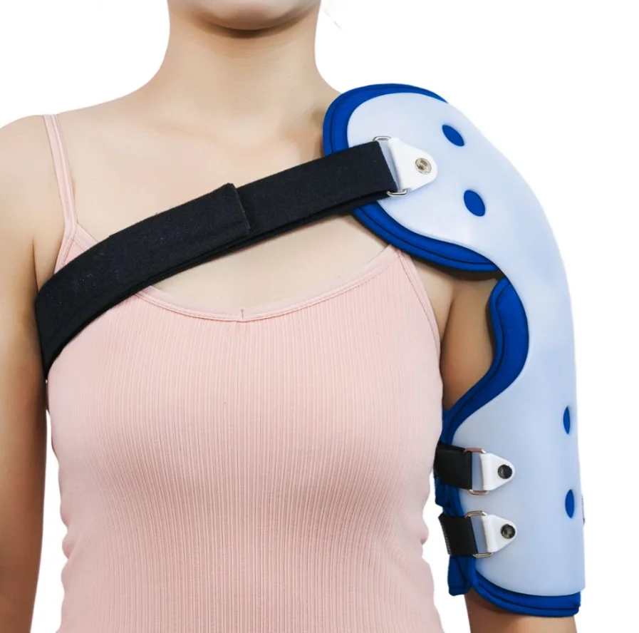Customizable Adjustable and Composite Cloth Shoulder Upper Arm Splint Fracture Support Bracket