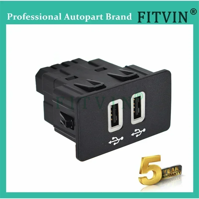 Hoge kwaliteit 1X HC3Z-19A387 HC3Z-19A387-E HC3Z-19A387-B Nieuwe USB Interface Module Sync 3 Dual Port voor 2016 + Ford APPLE CARPLAY
