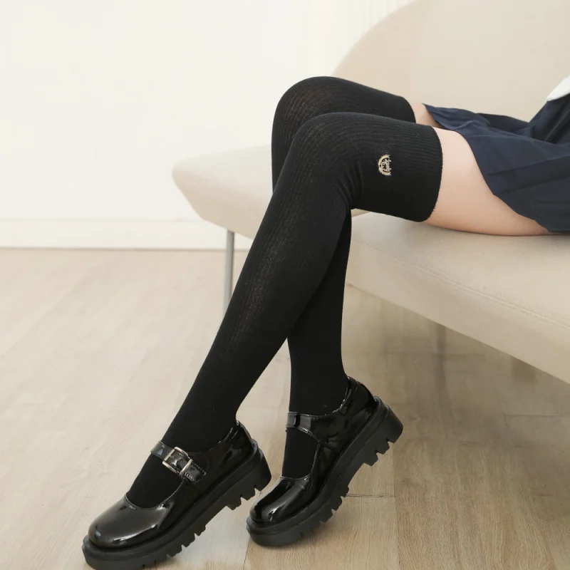 

Student Stockings Children Long Socks Korean Style Japanese Style All-Match College Style High-Top Spring and Autumn Four Season