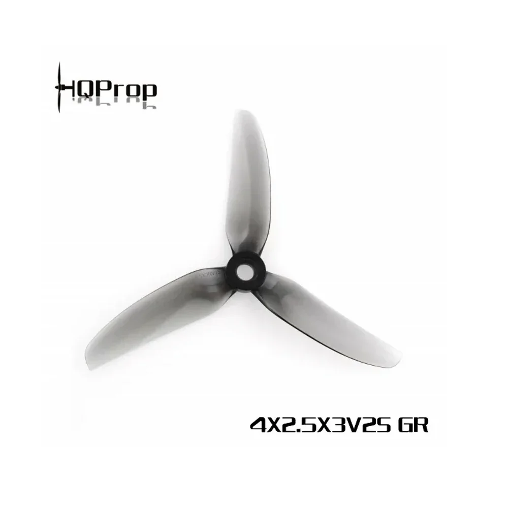 HQPROP 4X2.5X3V2S 4025 4 Inch 3-Blade PC Propeller 2CW 2CCW Durable for 4inch Toothpick FPV Freestyle Drone Spare Parts