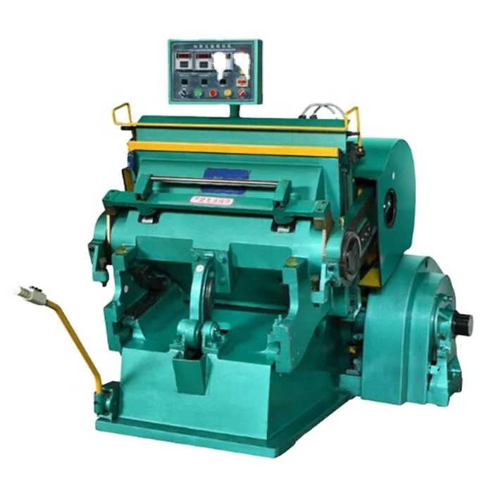 Big Size Manual Paper Cardboard Creasing and Die Cutting Machine Label Die Cutting Machine