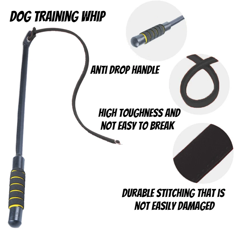 Equestrian Whip, Durable Leather Whip, Used for Horse Training, Riding, Costume Props and Stage Performances.