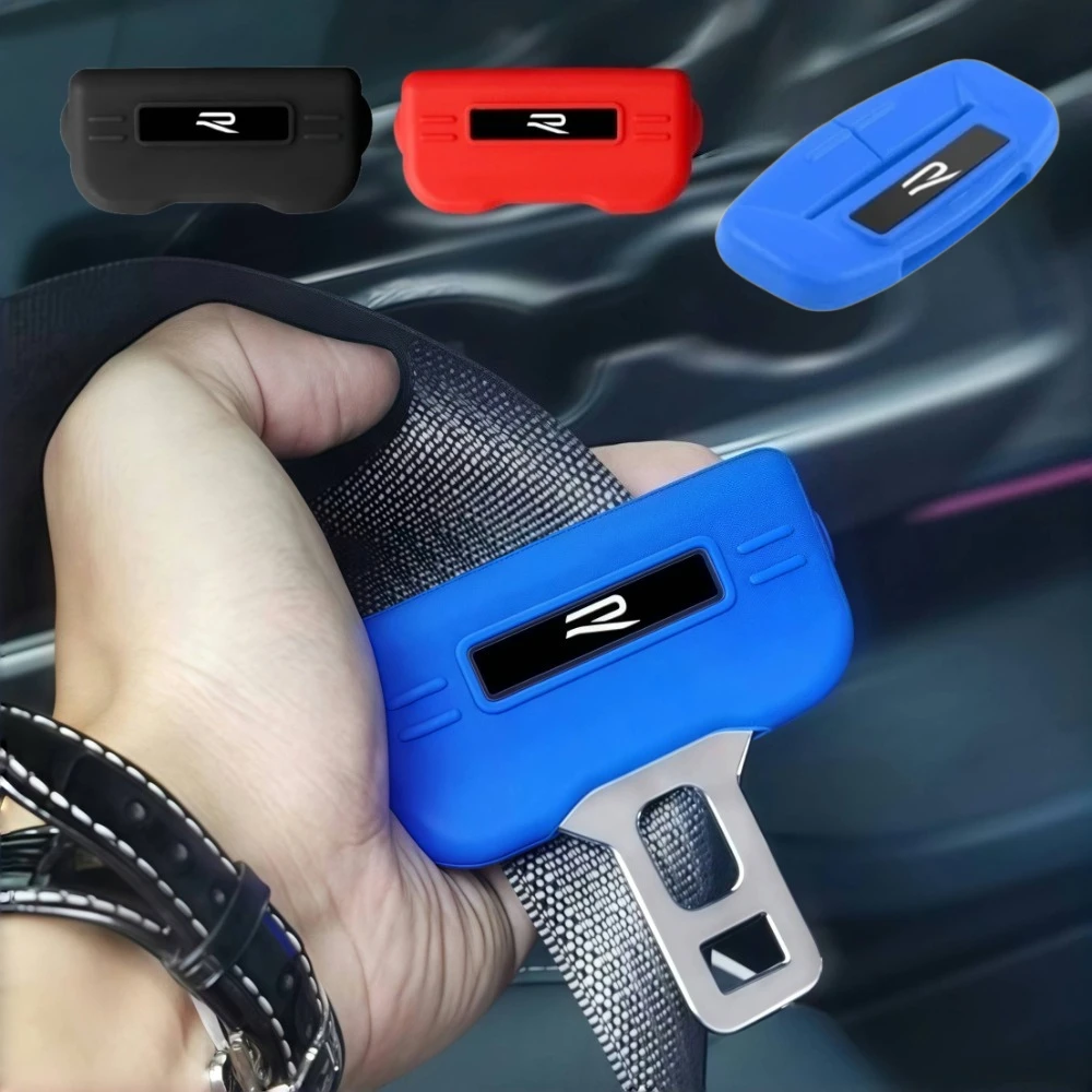 Silicone Seat Belt Cover for Golf Jetta Passat T-Roc Tiguan Polo Noise reduction, beautiful design, safe fit and easy to install