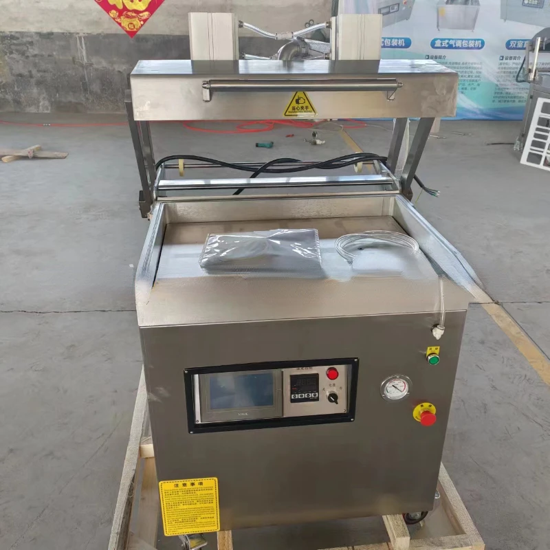 Steak box type close fitting packaging machine Protective film automatic close fitting packaging machine Cold fresh meat close