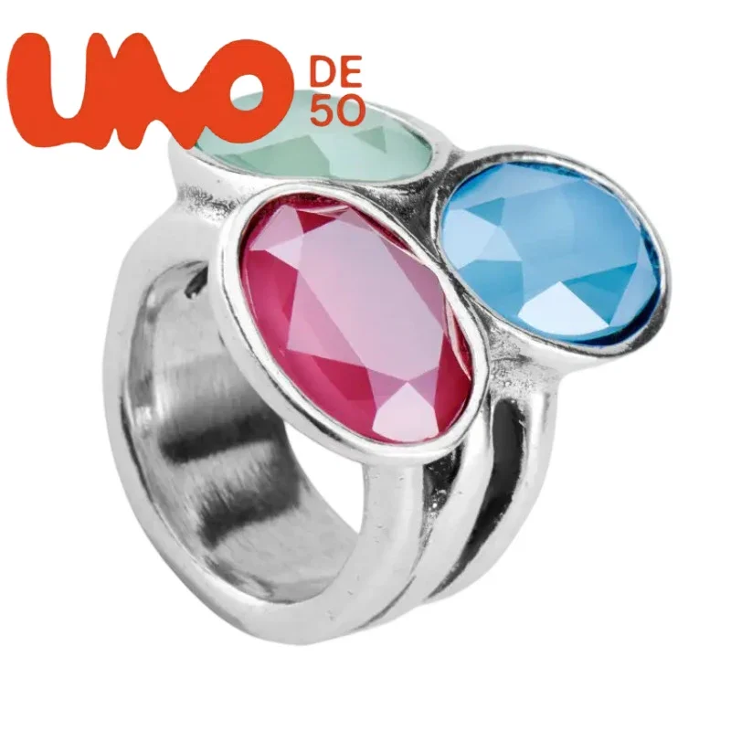 

UNOde50 Изысканное кольцо, популярное летом, европейская мода, доступные высококачественные роскошные украшения!