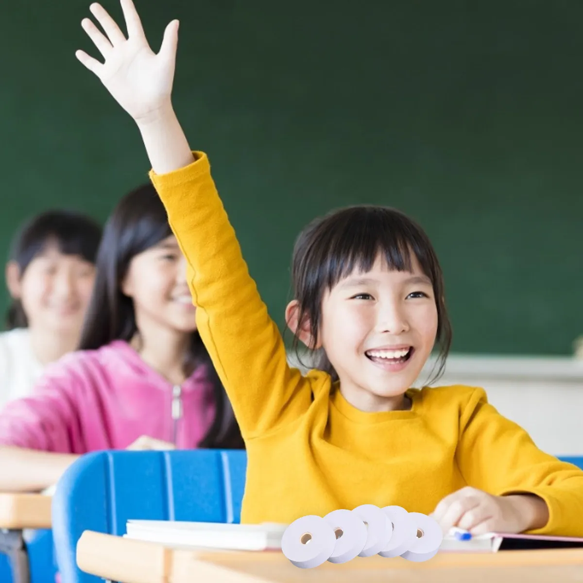 

Набор из 5 пустых бумажных лент для точечного таймера, оборудование для обучения физике, для анализа наблюдений студентами