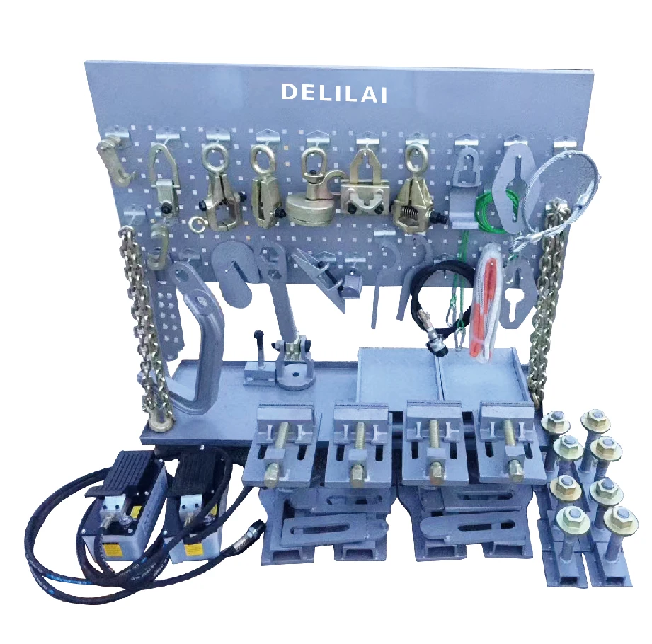 Auto Body Frame Machine Clamp Pull Hook Kit Car Body Repair Pulling Clamps For Chassis Straightener