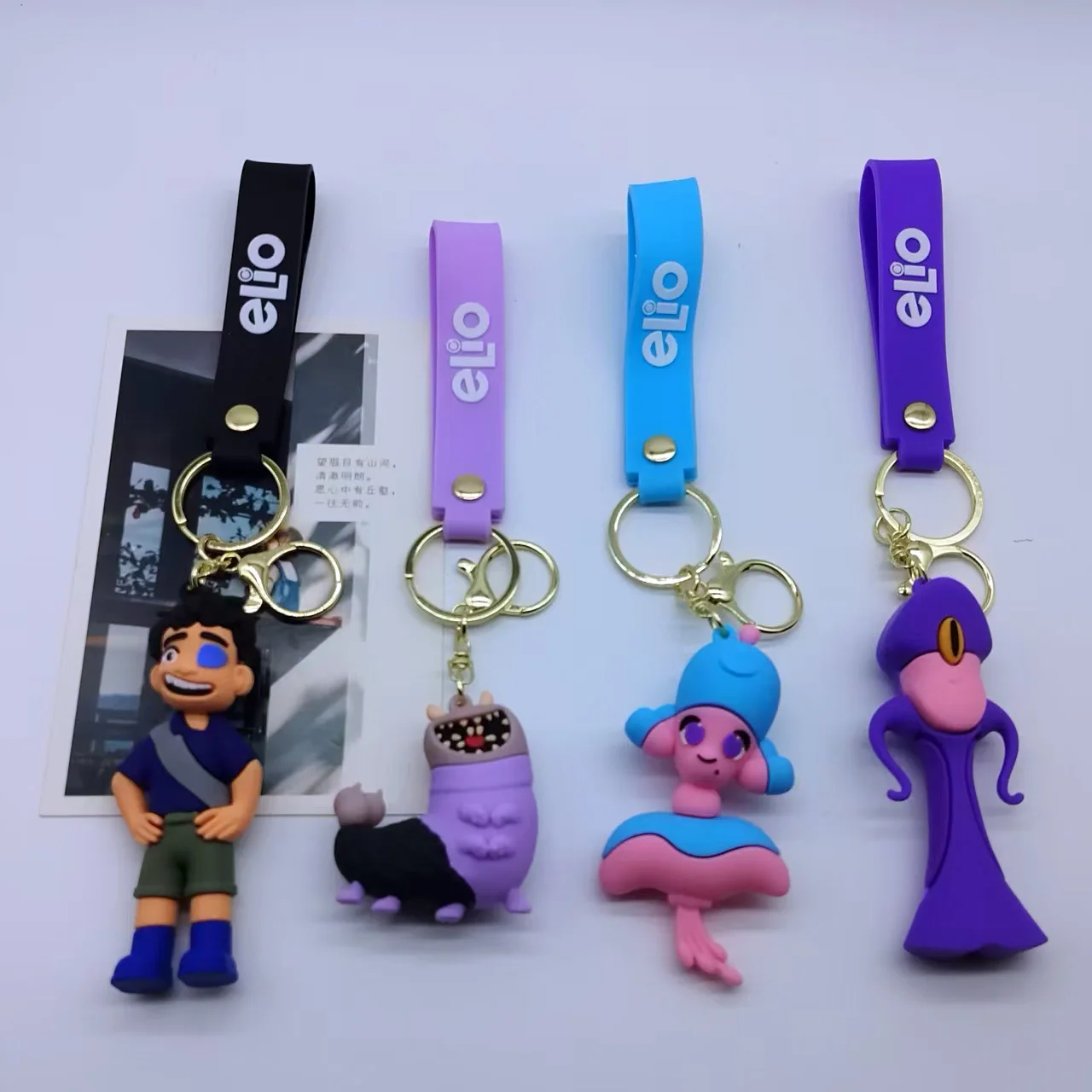 

Earth Commissioner Keychain Cartoon Doll Car Keychain Bag Pendant Accessories Small Gifts Wholesale Kawaii Cute Personalized Y2k