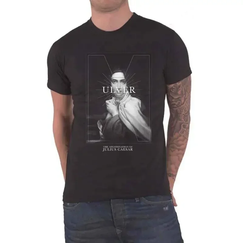 Ulver T Shirt Teresa Of Avila Band Logo New Official Mens Black