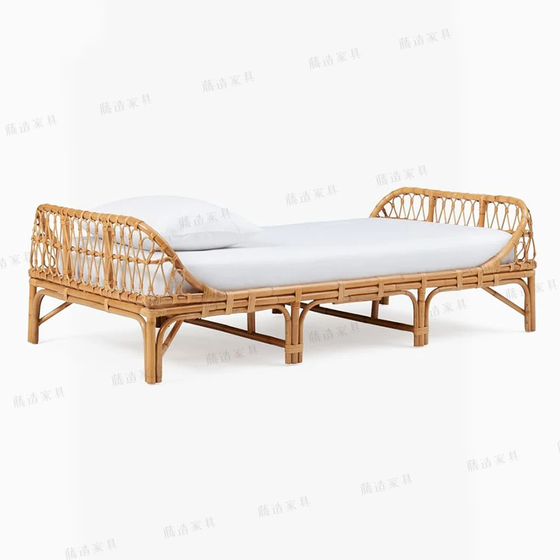 

Indonesian Rattan Art Bamboo Rattan Balcony Homestay Chair Rattan Sofa