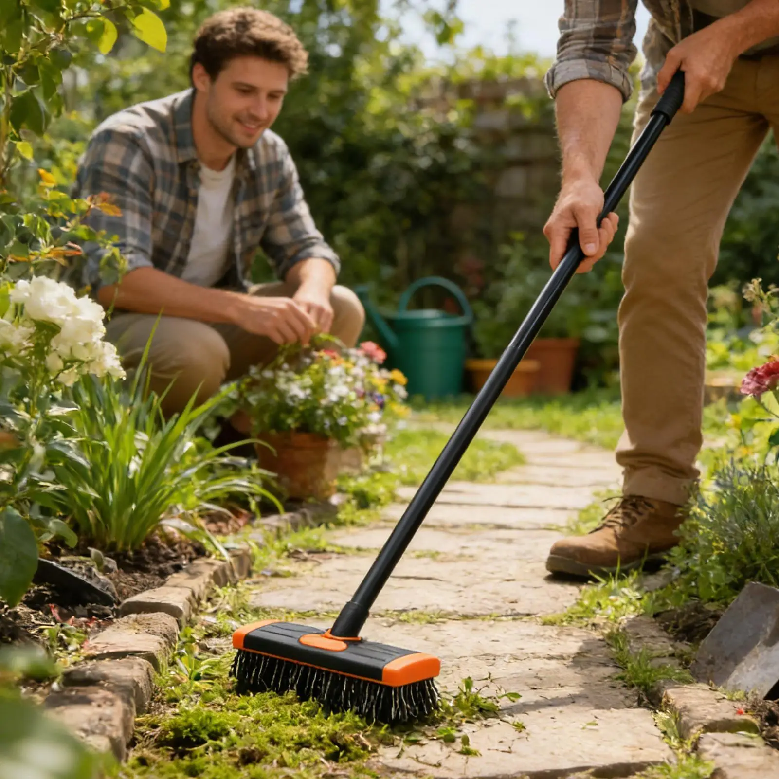 3-in-1-gardening-cleaning-tool-kit-cracks-crevice-grass-remover-brush-for-elderly-users-lawn-yard-garden-driveway