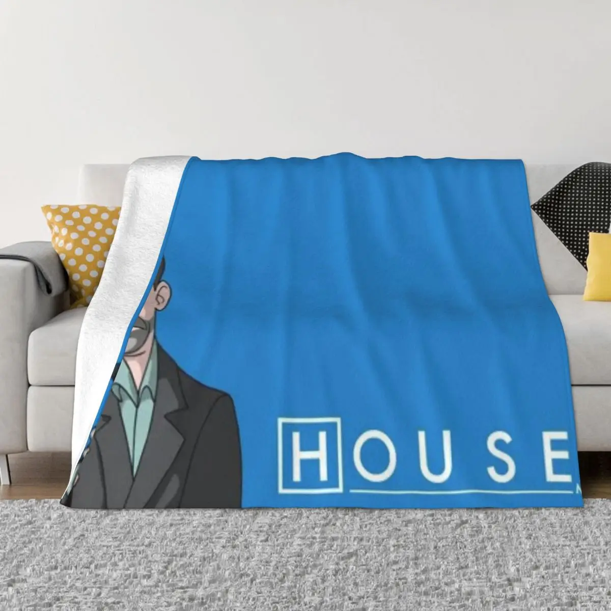 

House 001252 Blanket Blankets print blanket Sofa bed blanket Winter Warm Blanket Throw Blanket