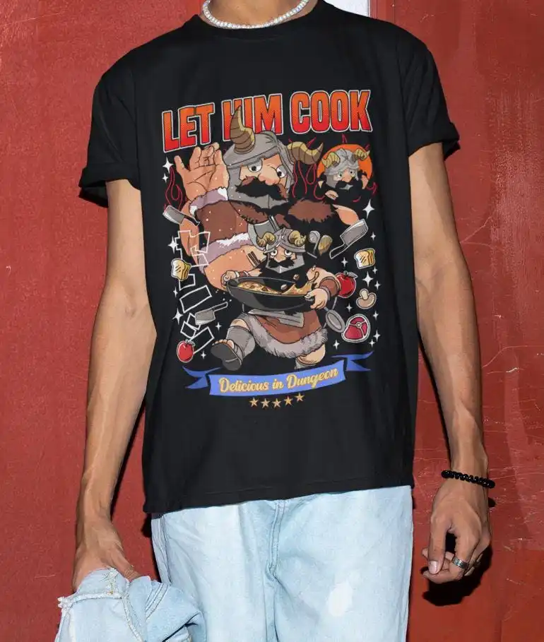Senshi T-shirt Senshi for Food Delicious in The Dungeon Gift Shirt All Size