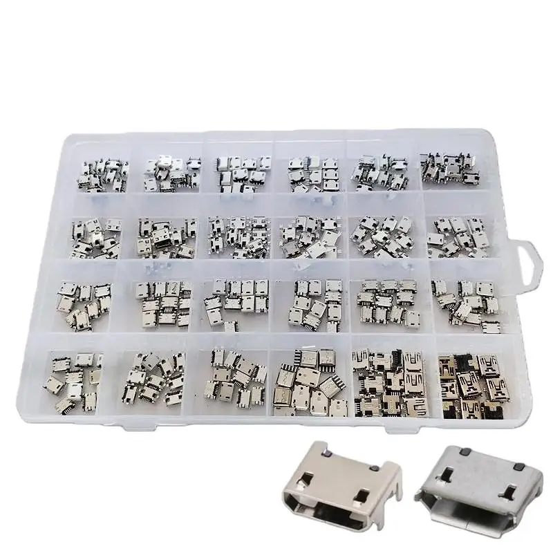50/100/150Pcs 2/6/16Pin SMD SMT PCB USB-C Socket Type-C USB Connector Charging Port For Phone Digital Product Repair Kit