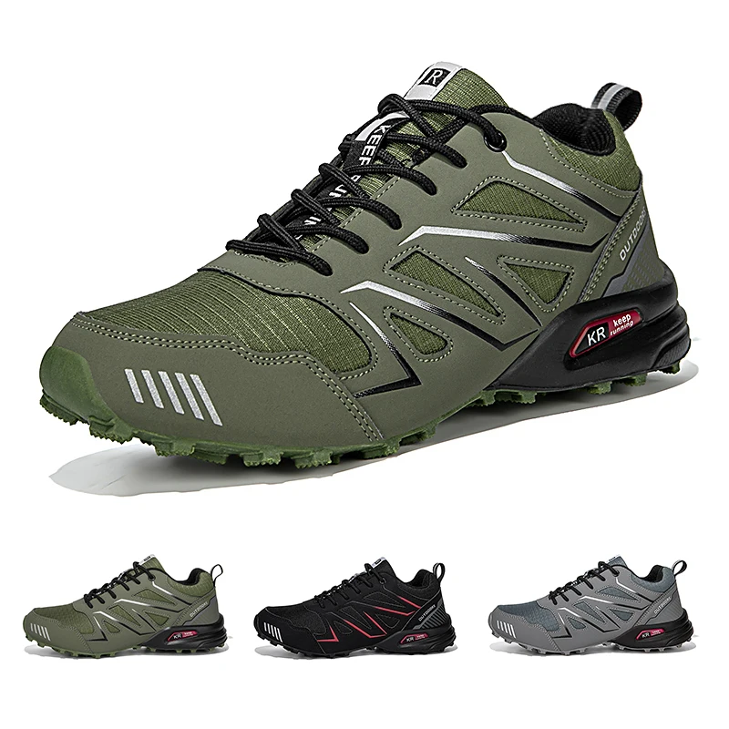 

New Men's Waterproof Hiking Shoes Outdoor Camping Travel Sports Shoes Casual Shoes Men Non-Slip Tactical Training Shoes
