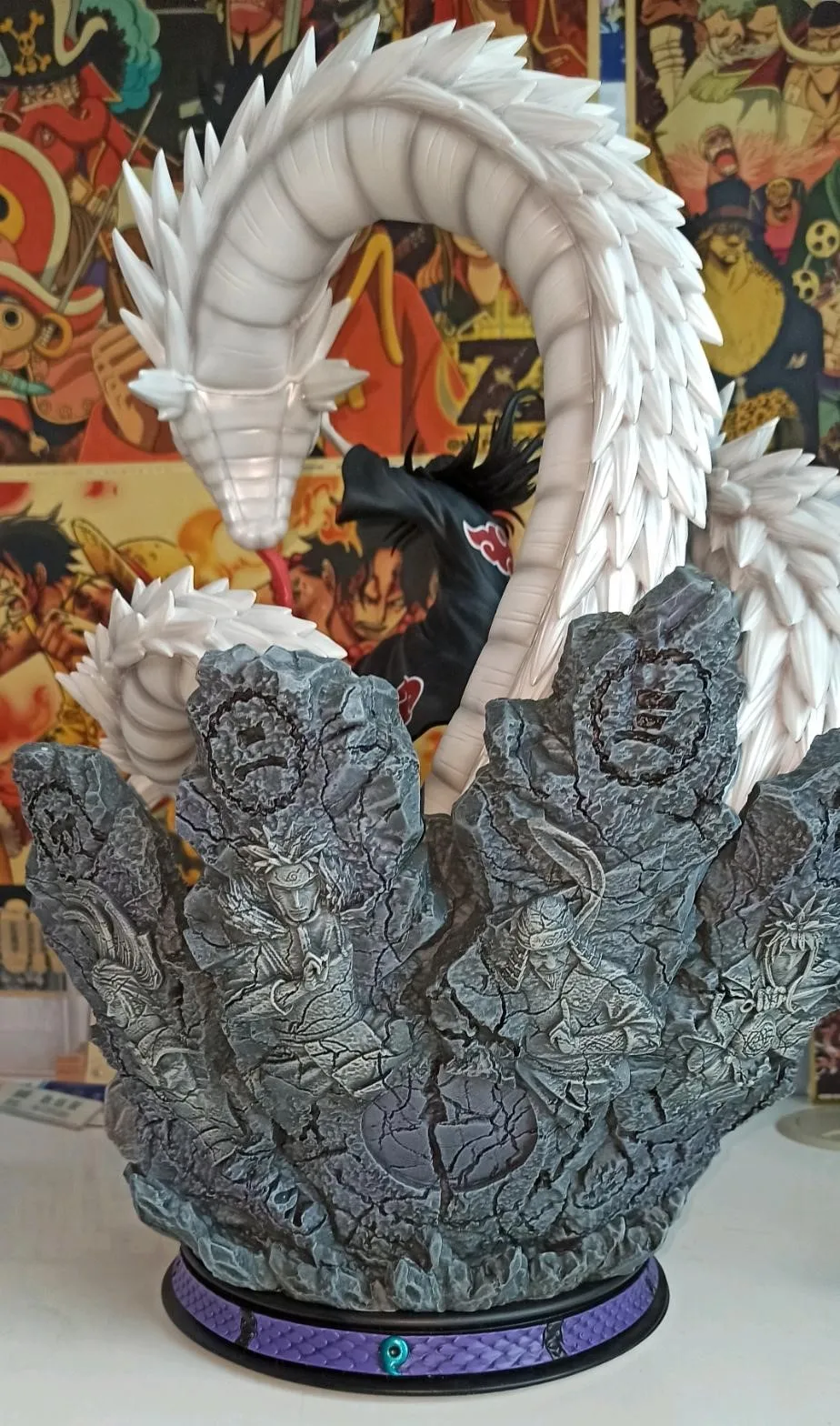 Clouds CS NARUTO Orochimaru Peripherals Uzumaki Naruto Figure Resin Model Desktop Decoration Ornaments Collect Birthday Gift Toy