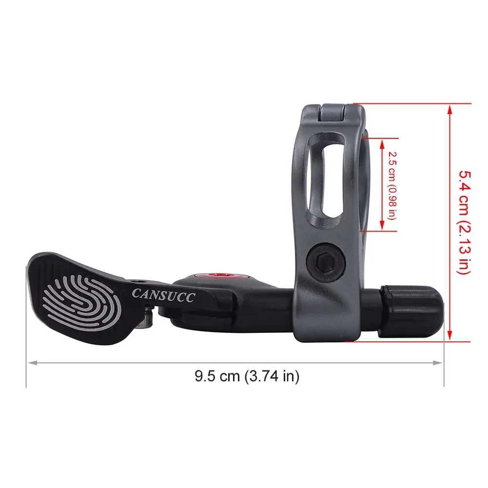 دراجة قطارة مقعد التحكم عن بعد سلك التحكم قابل للتعديل مقعد الدراجة الجبلية آخر التحكم رافعة لقطارات التوجيه الداخلية الخارجية #6