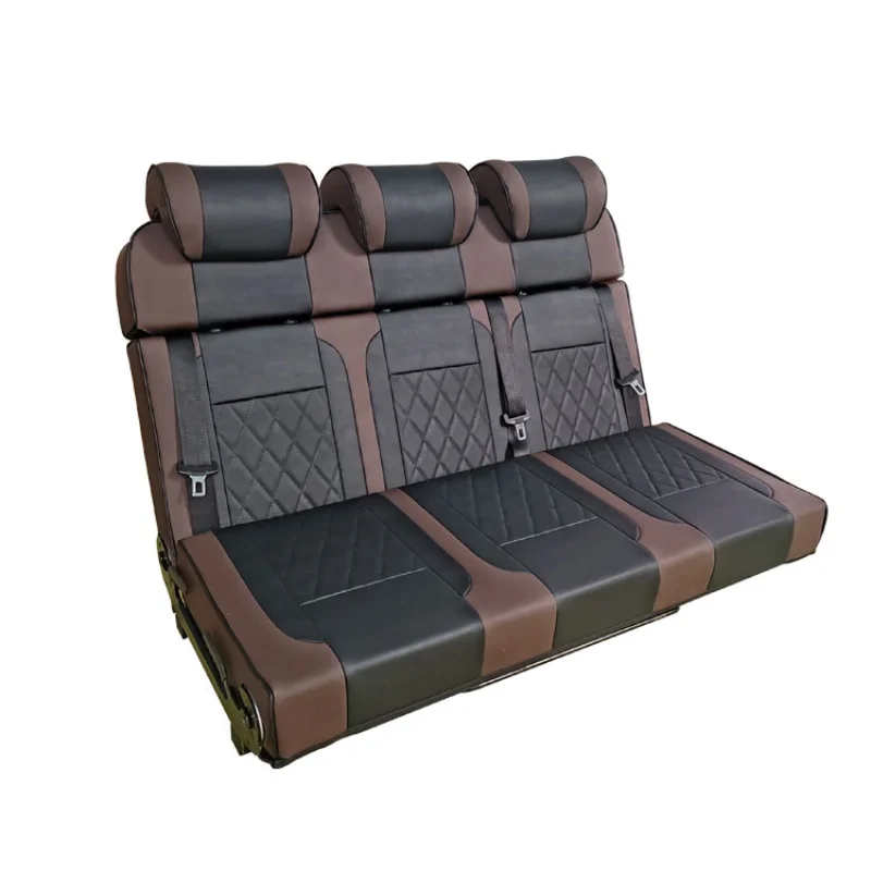 Modified car camper  use RV card seat to change bed  seat