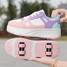 Children's roller Skates Fashion Outdoor sneakers 2024 new cute girls rampage shoes Children's sneakers Christmas gift