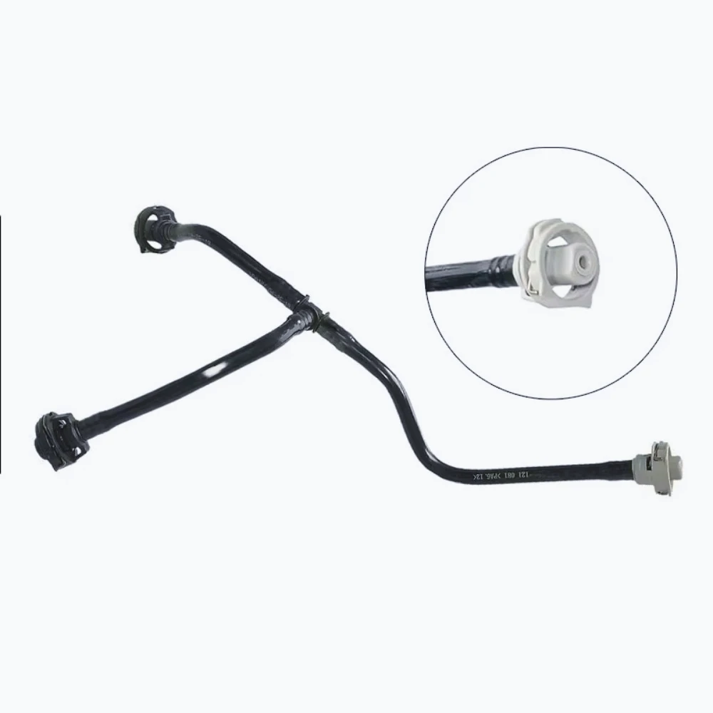 Engine Crankcase Breather Hose Radiator Overflow Coolant Pipe 80A121081S 80D121081 for Audi Q5L 2.0T 80A 121 081S 80D 121 081 view 2