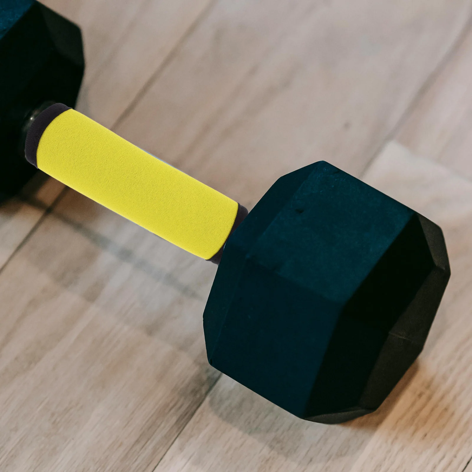 

2pcs Barbell Grip Mat Polyester Horizontal Bars Cover Anti-Slip Portable Palm Pad For Hip Thrusts Strength Training Gym