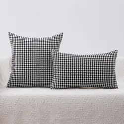 1 Pc Plinth Throw Pillow Cover Decorative Square Cushion Case for Sofa Bedroom Car Home Cozy Pillowcase Living Room