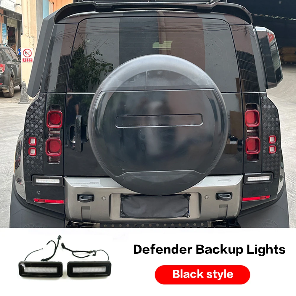 

For Land Rover Defender 2020 2021 2022 Rear LED Bumper Reflector Tail Brake Stop Light Turn Signal Lamp Car Accessories