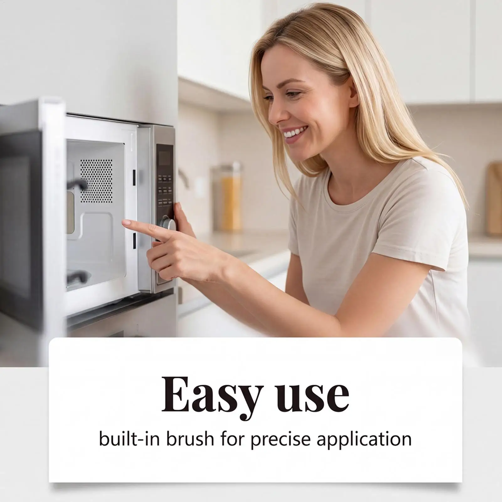Microwave Interior Cavity Paint 30ml Appliance Repair Touchup High Gloss Microwave Coating for Home Kitchen Apartment view 3