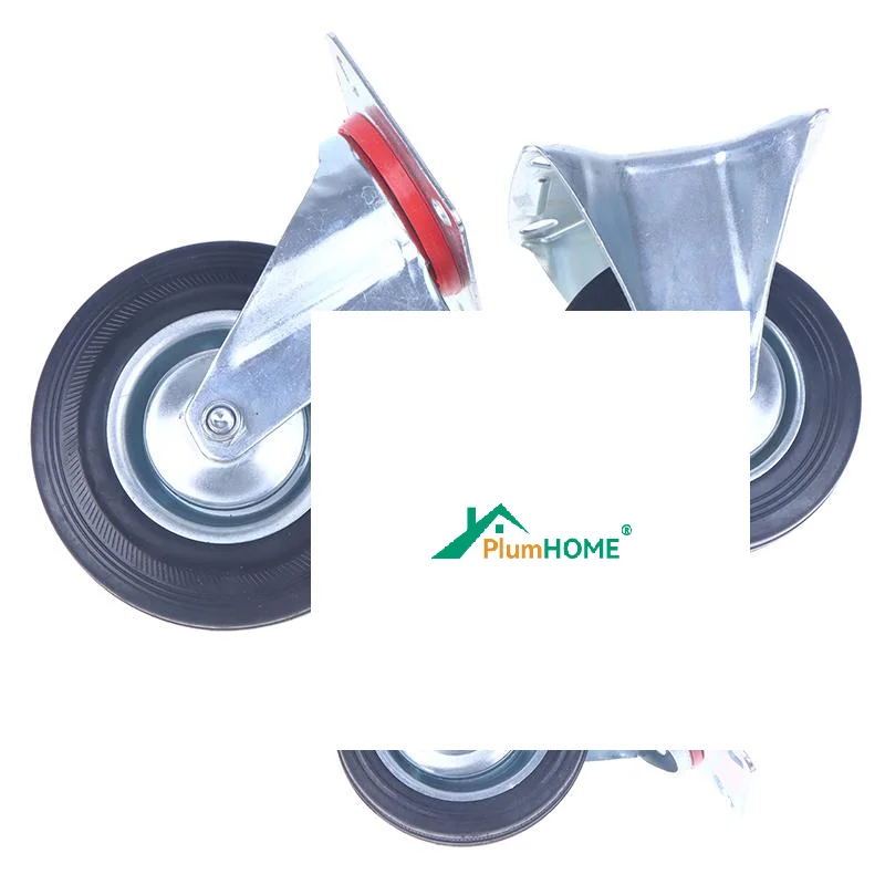 

3/4/5 дюймов универсальное поворотное бесшумное колесо, поворотное роликовое колесо, колесико для стула, сверхмощные ролики, мебельная тележка, ролик