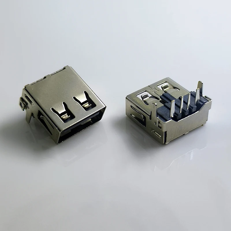 RZH231820 USB2.0A 암 플러그 보드 90도 180도 스트레이트 에지 암 시트 4핀 비닐 고전류 휴대 전화