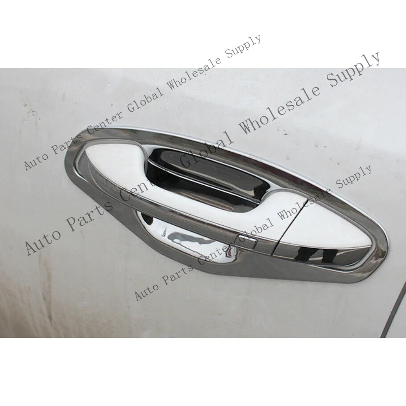 L+ ABS Chrome Exterior Side Door Bowl Cover Trim 8PCS For Kia K5 Optima 2016-2020