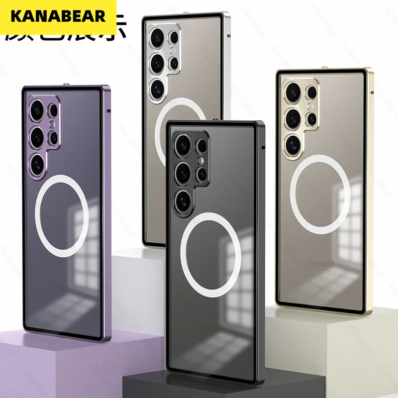 

Matte Back Single-Side Snap Case for Samsung S26 Ultra, Magnetic Adsorption,Anti-Fingerprint Shockproof Phone Cover