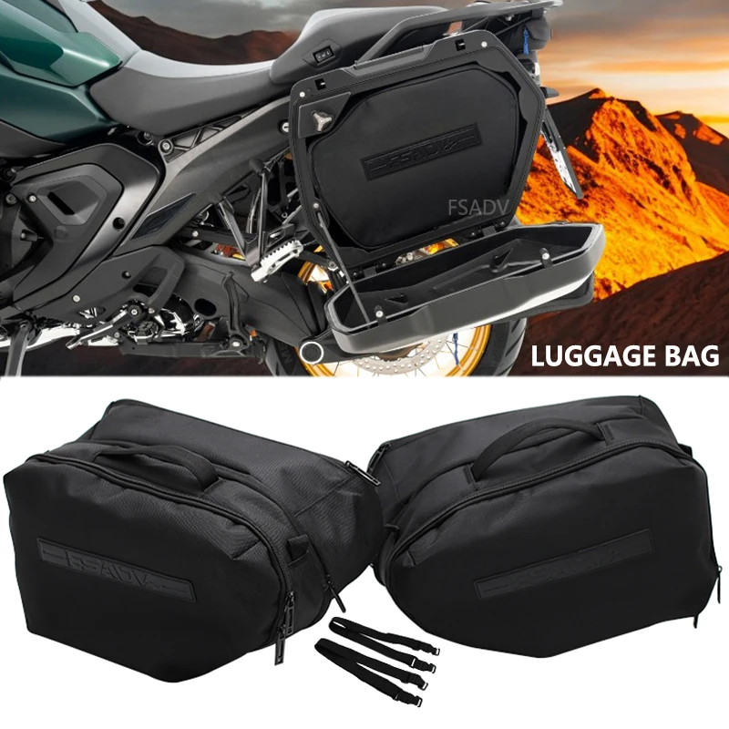 

1 пара для BMW R1300GS R1300 GS R 1300GS ADV 2023 2024, мотоциклетные чемоданы, внутренняя сумка, набор инструментов, боковой чехол, корзина, седельная сумка