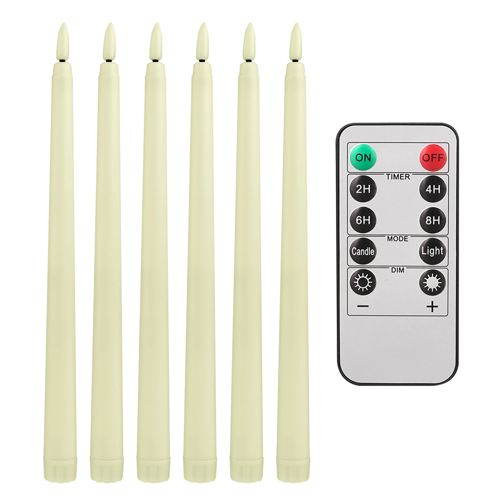 Packung mit 12/24 Stück flammenlosen, flackernden LED-Kerzen mit Fernbedienung, batteriebetriebene Teelichter, Heim-/Hochzeitsdekoration, Kerzenständer