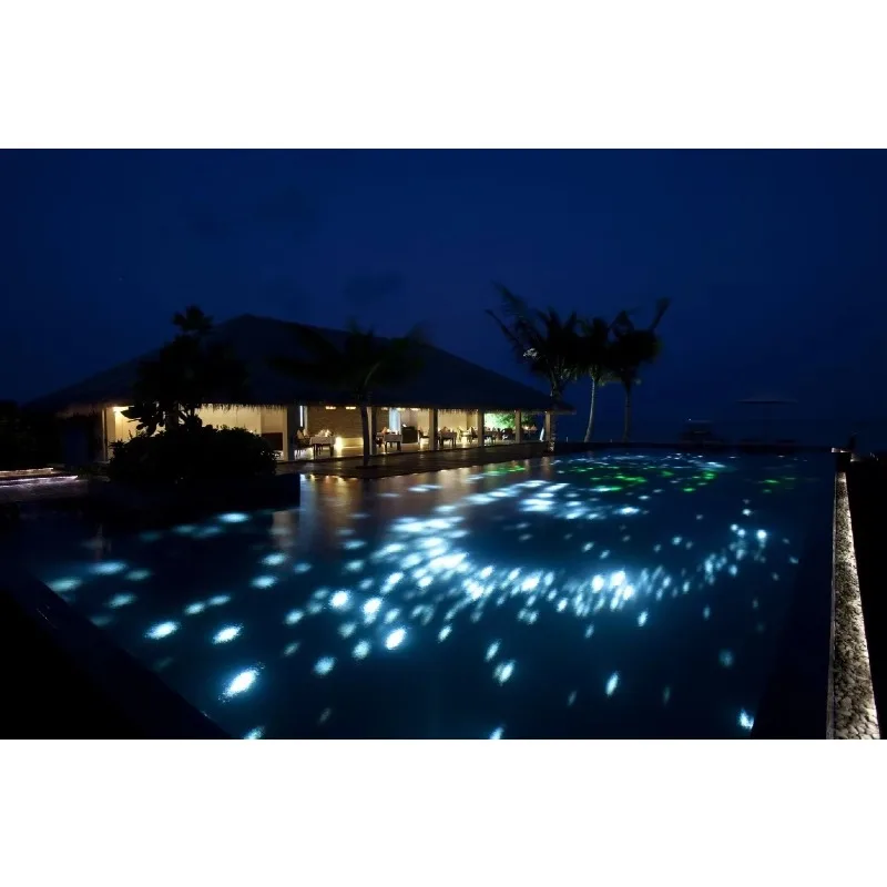 RGB Pool Light Emitting Diode Fiber Optic Star Pool Light Wodoodporny