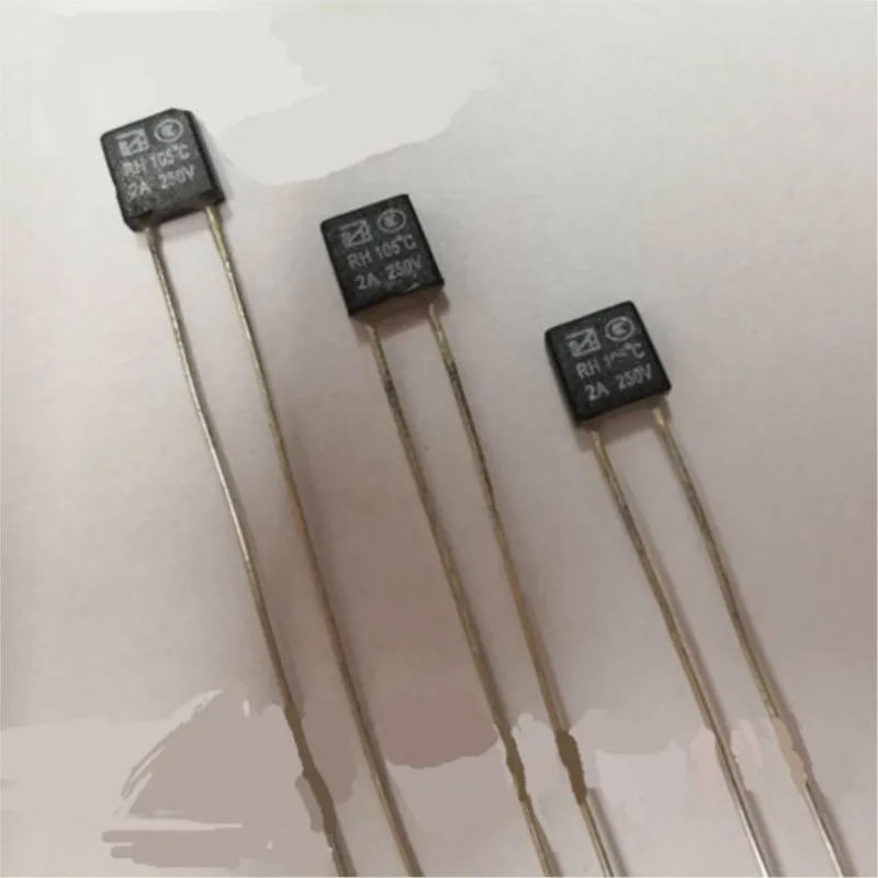 100 PCS Thermal Cutoff RH2A 120 Degrees 110 Degrees 140 Degrees 145 Degrees with a 150-Degree Overview Fuse Thermal Cutoff