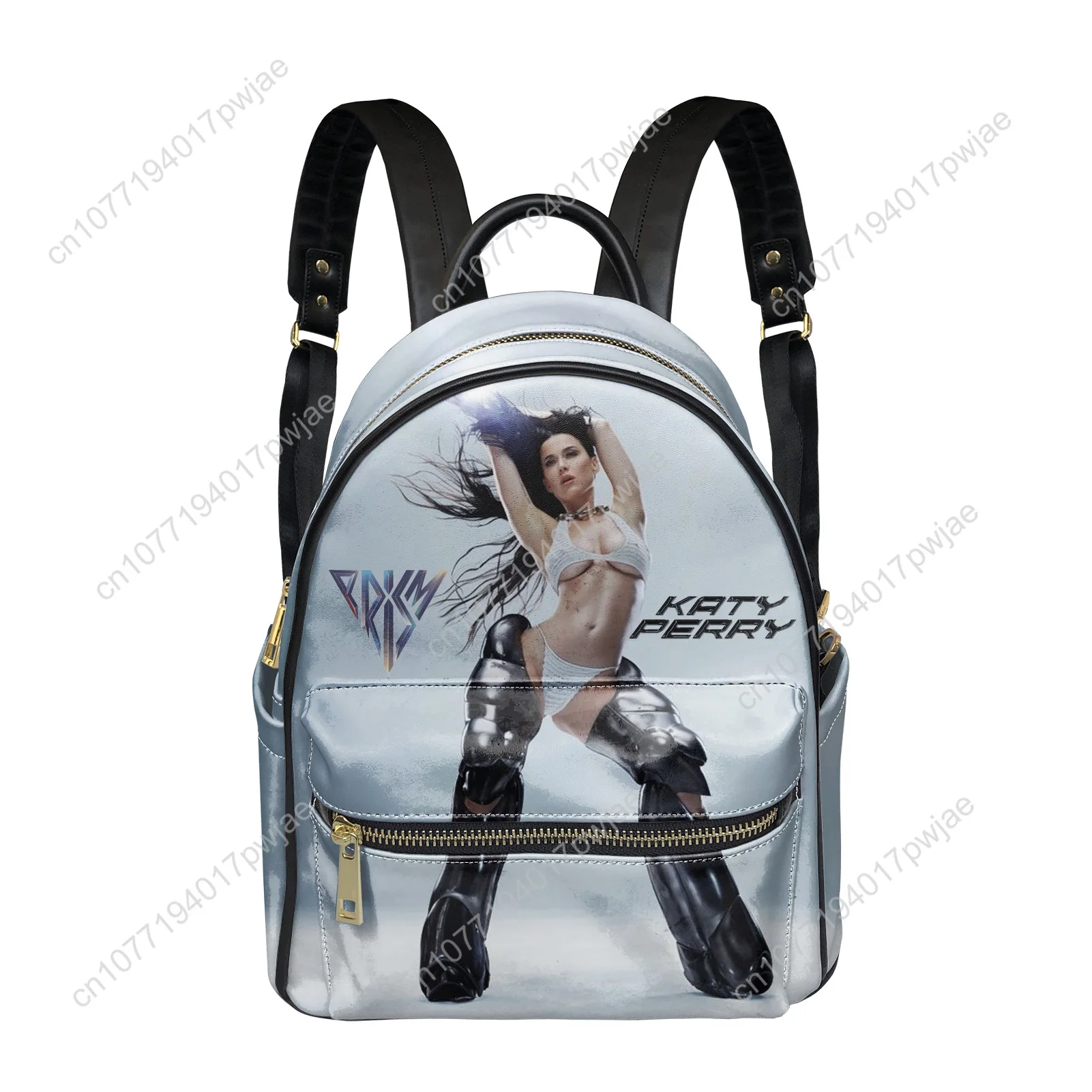 Katy Perry Singer Backpack Womens Men Personalized Double Shoulder Bag Business Travel Bookbag Rucksack Gift Daypack