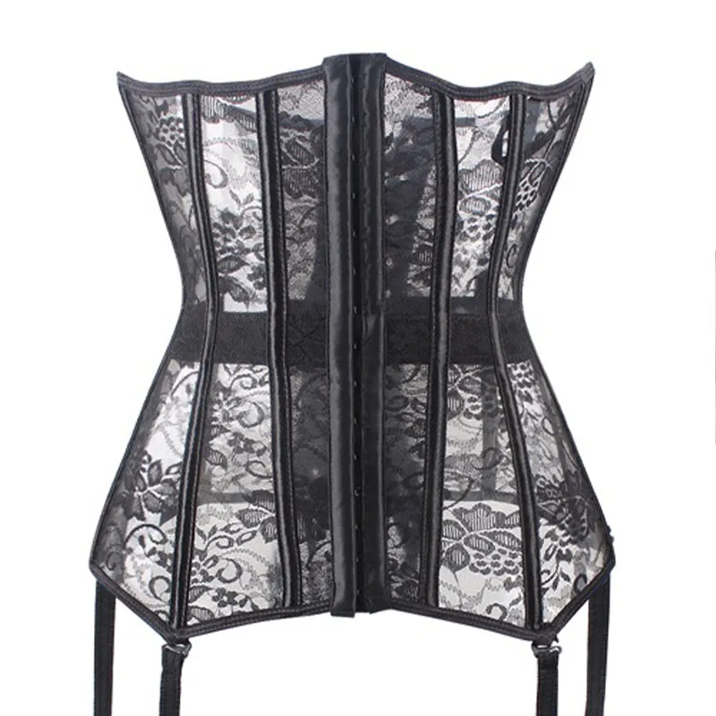 Corset Bustiers Steampunk Lingerie Sexy top Corset Underbust dress Modeling Strap Body Shaper Burlesque women Gothic Clothing