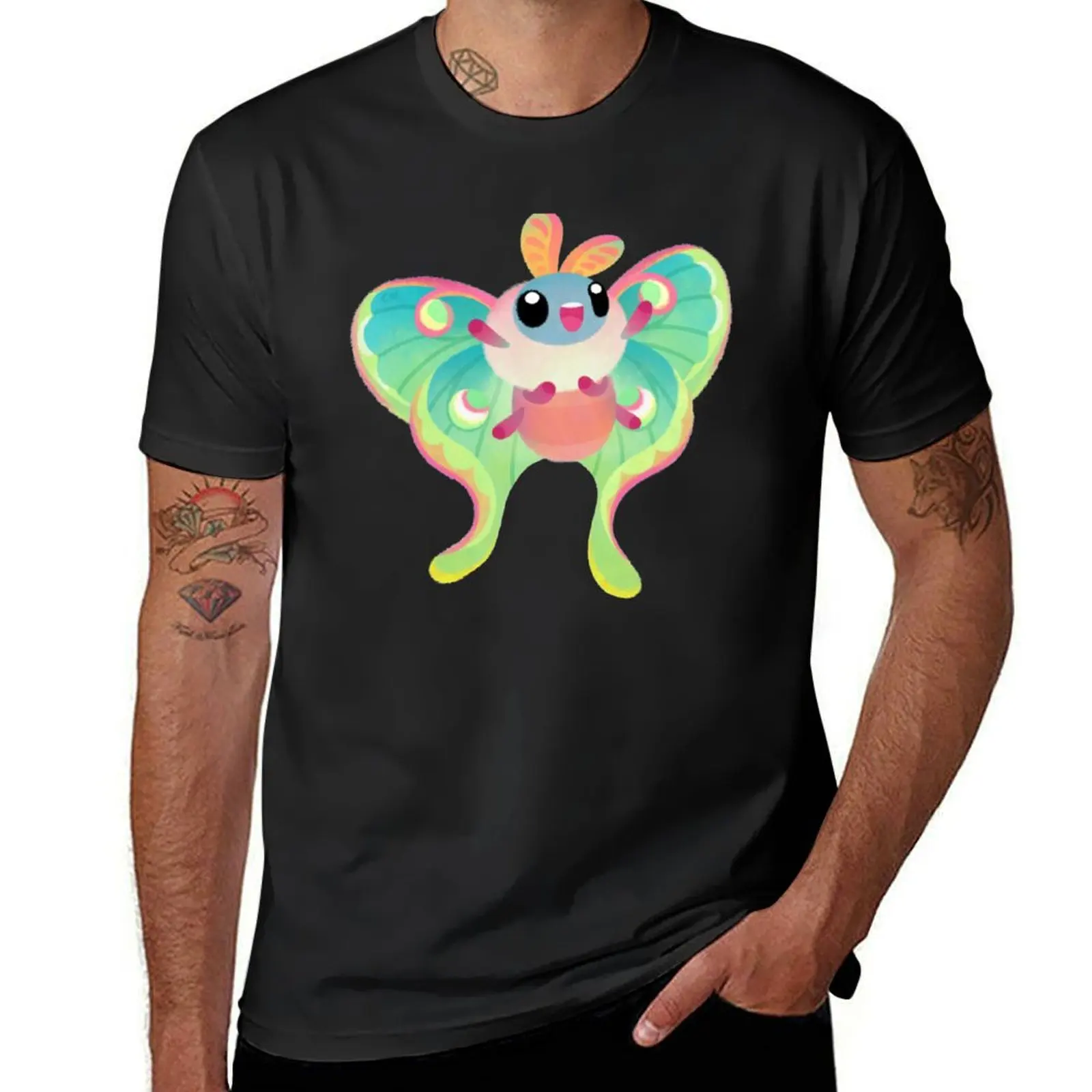 Luna Moth T-Shirt for a boy animal prinfor boys t shirt men