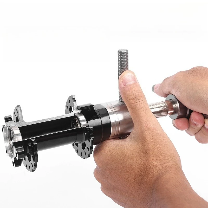 Bicycle Hub Bearing Removal Tool MTB Road Bike Wheel Hub Freehub Puller Extractor