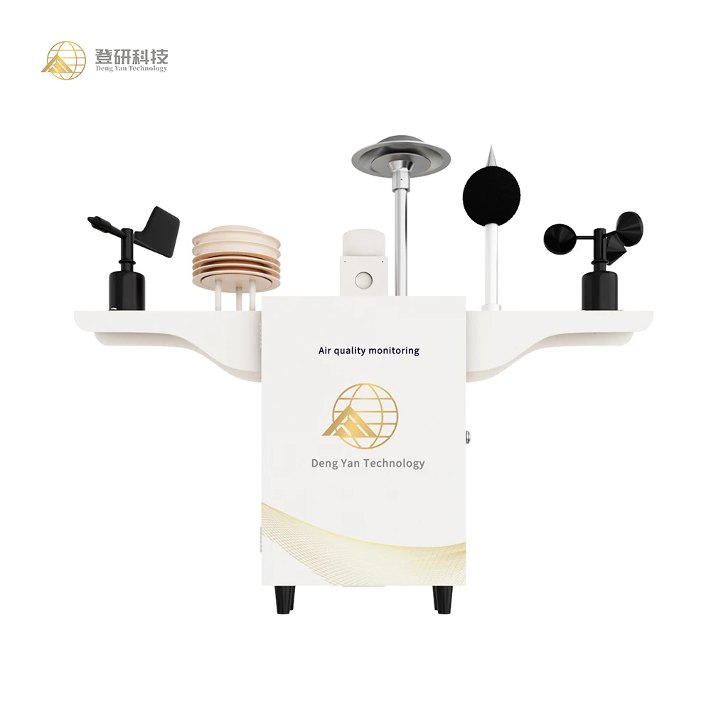 Online Air Quality Dust PM2.5/ PM10/ TSP/Noise Monitoring System with data storage and transmission function