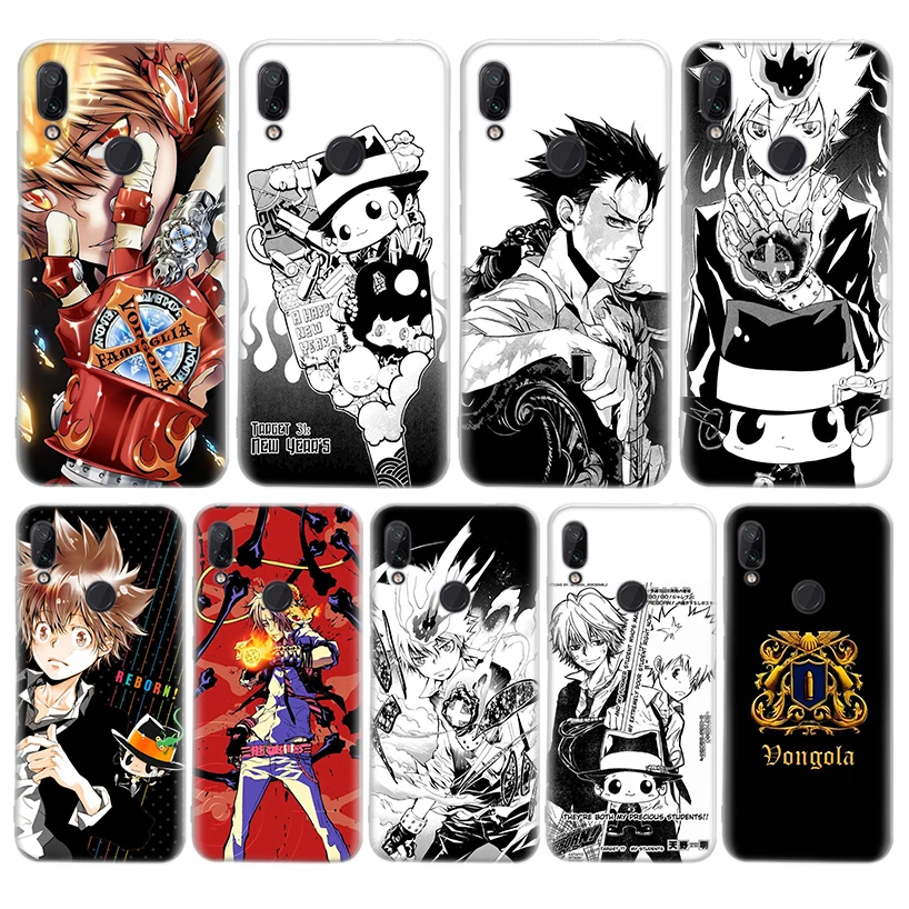 Katekyo Hitman Reborn Silicon Phone Case For Xiaomi Redmi Note 10 9S 9 8T 8 Pro 7 5 9T Mi 12T 11T 10T 12 11 Lite 11i A3 Cover