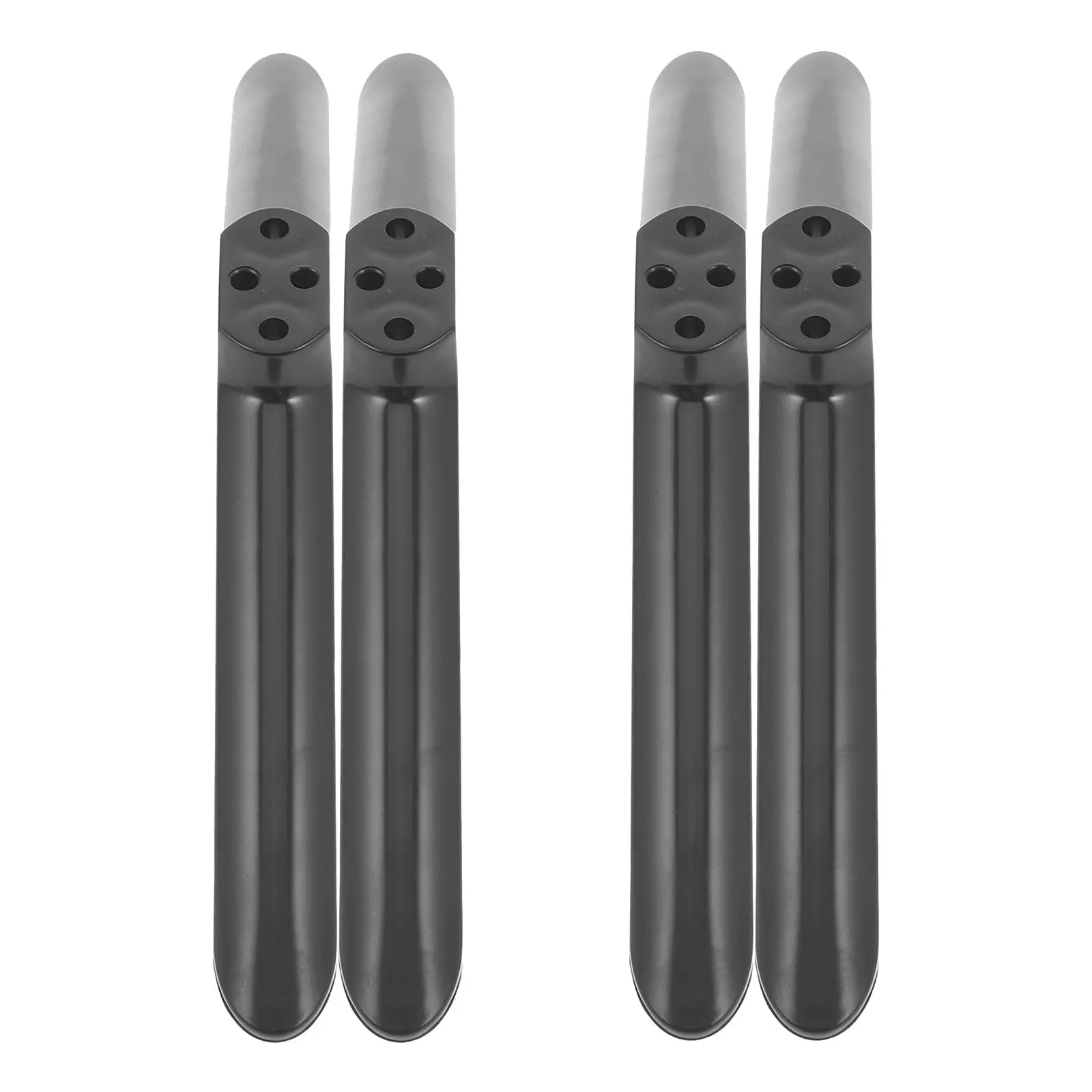 2 Pairs Television Monitor Mount Stand Flat Screen Tv Modern for Pedestal Rack Plastic Legs