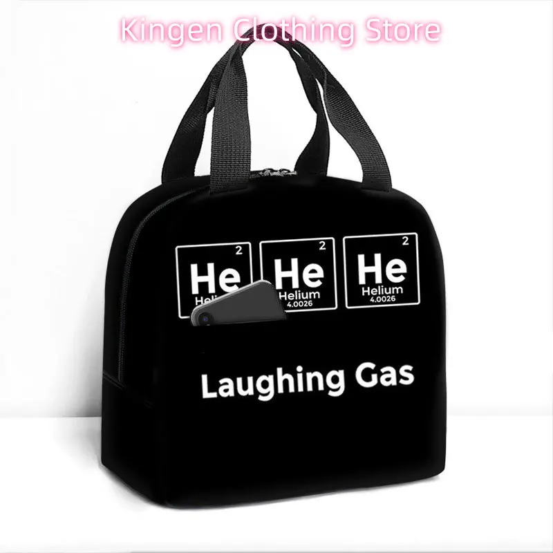 Periodic Table of Elements Insulated Lunch Bag Scientific Physical Chemistry Picnic Waterproof Cooler Tote Bag Thermal Lunch Box