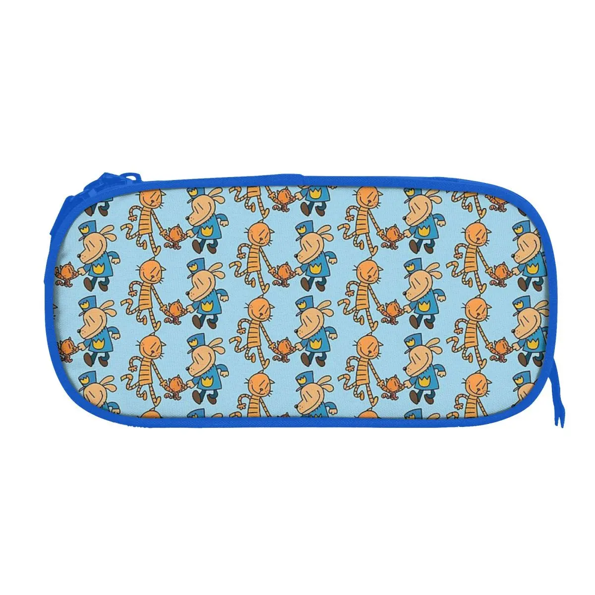 حافظة أقلام رصاص فنية من Dog Man وLil Petey وBig Petey Fan للطلاب، صندوق أقلام هدايا، حقيبة أقلام رصاص كبيرة الحجم للتخزين