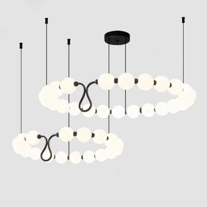 Magic Bean Acrylic Spheres chandelier Ceiling lustre